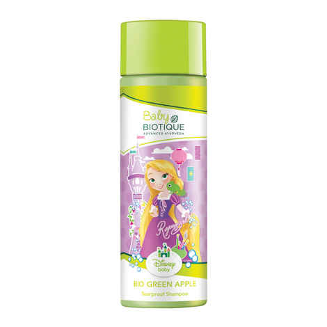 Buy Biotique Disney Baby Rapunzel Bio Green Apple Tearproof Shampoo (190 ml) - Purplle