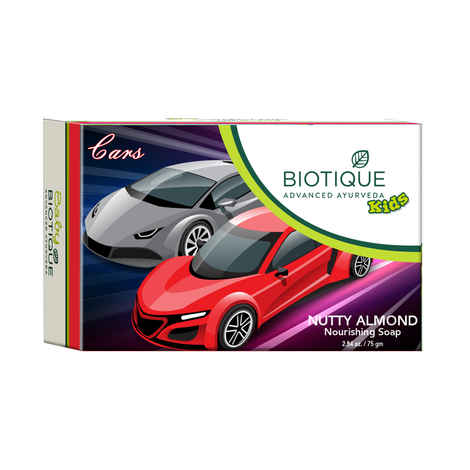 Biotique Cars Nutty Almond Nourishing Soap (75 g)