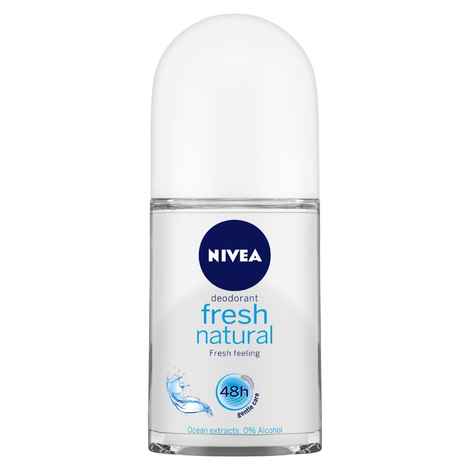 Buy NIVEA Deodorant Roll On Fresh Natural 50ml - Purplle