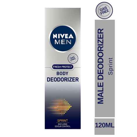 Buy NIVEA MEN Deodorant, Sprint Deodorizer, 120ml - Purplle