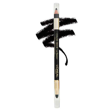 Buy L'Oreal Paris Color Riche Eye Pencil Le Smoky Black Velour 201 (1.2 g) - Purplle