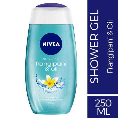 Buy NIVEA Shower Gel, Frangipani & Oil Body Wash, Women, 250ml - Purplle