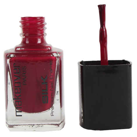 Buy Makeover Premium Nail Enamel Dark Magenta 36 (9 ml) - Purplle