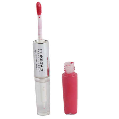 Buy Makeover Long Lasting Lip Gloss Subtle Pink 01 (9 ml) - Purplle