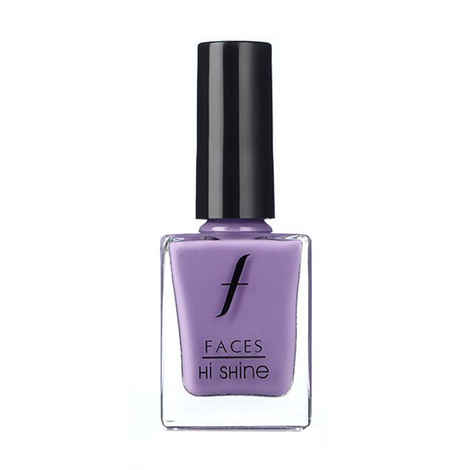 Buy Faces Canada Hi Shine Nail Enamel Creme Cassis 148 (9 ml) - Purplle