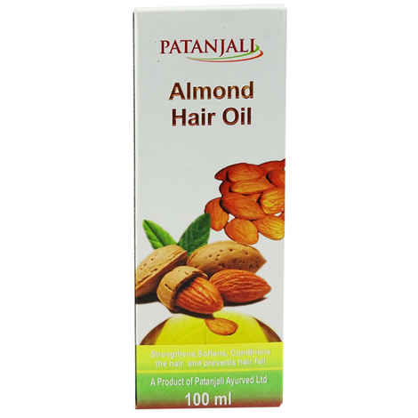 Buy Patanjali Almond Hair Oil (100 ml) - Purplle