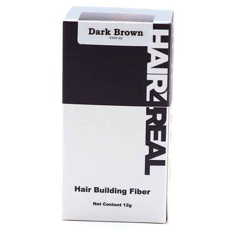 Buy Hair4Real Hair Fiber Dark Brown (12 g) - Purplle