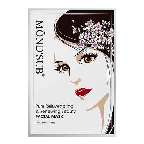 Buy MondSub Pure Rejuvenating Renewing Beauty Face Mask Pack Of 6 - Purplle