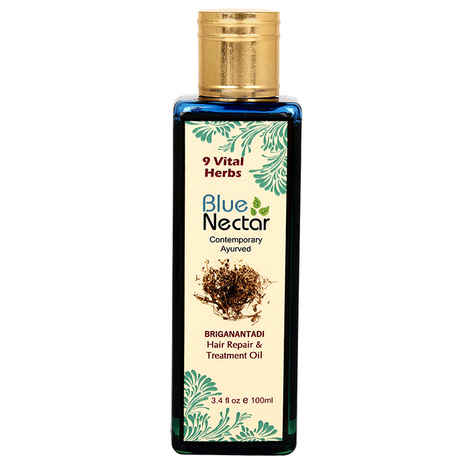 Buy Blue Nectar Brigantanti Hair Repair & Treatment Oil (100 ml) - Purplle