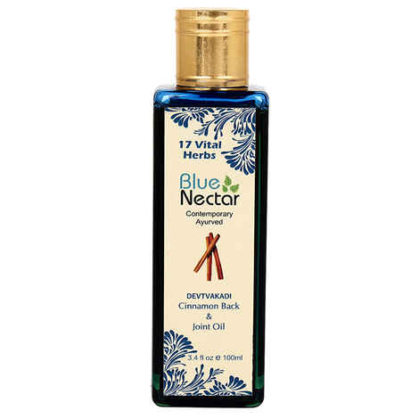Buy Blue Nectar Devtvakadi Cinnamon Back & Joint Pain Oil (100 ml) - Purplle