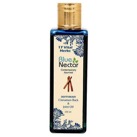 Buy Blue Nectar Devtvakadi Cinnamon Back & Joint Pain Oil (200 ml) - Purplle