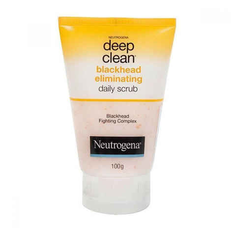 Buy Neutrogena Deep Clean Blackhead Eliminating Daily Scrub (100 g) - Purplle