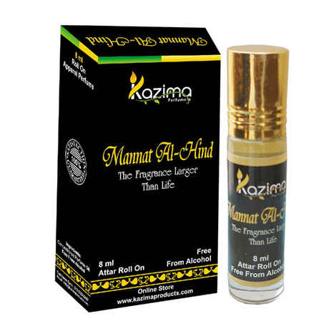 Buy Kazima Mannat-Al-Hind Apparel Concentrated Attar Perfume (8 ml) - Purplle