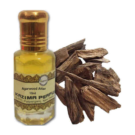 Buy Kazima Agarwood Attar Perfume Pure Natural (10 ml) - Purplle