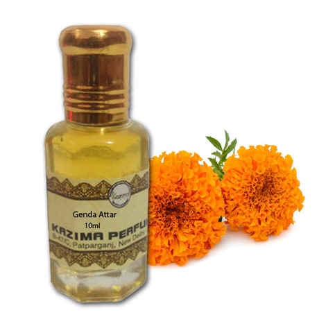 Buy Kazima Genda Attar Perfume Pure Natural Undiluted (10 ml) - Purplle