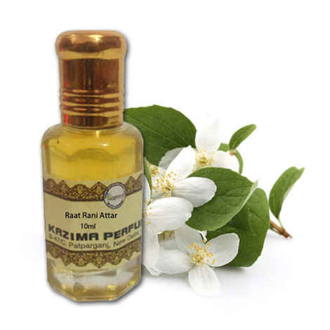 Buy Kazima Raat Rani Attar Perfume Pure Natural Undiluted (10 ml) - Purplle