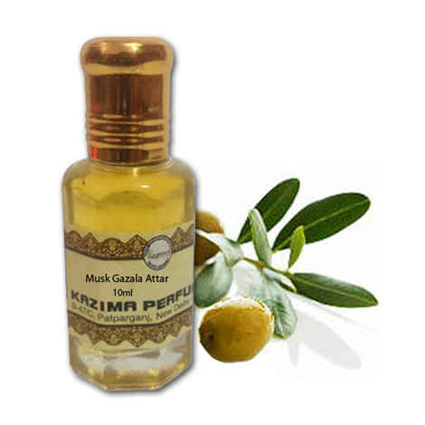 Buy Kazima Musk Gazala Attar Perfume Pure Natural Undiluted (10 ml) - Purplle