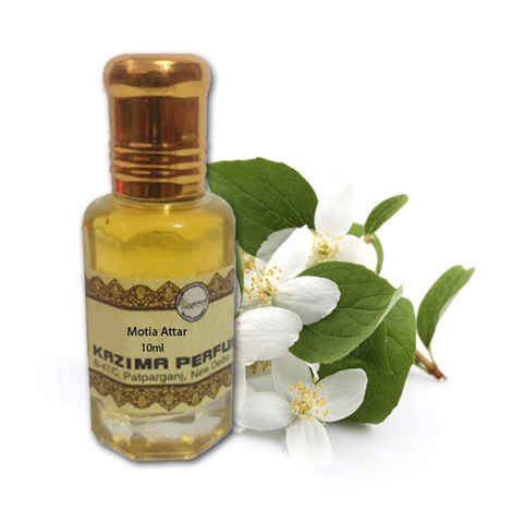 Buy Kazima Motia Attar Perfume Pure Natural Undiluted (10 ml) - Purplle