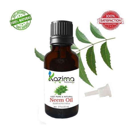 Buy Kazima Neem Essential Oil 100% Pure Natural & Undiluted Oils (15 ml) - Purplle