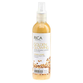 Buy Rica Golden Glowing After Wax Lotion (250 ml) - Purplle