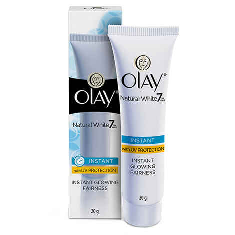 Olay Natural White Light Instant Glowing Fairness Skin Cream (20 g)