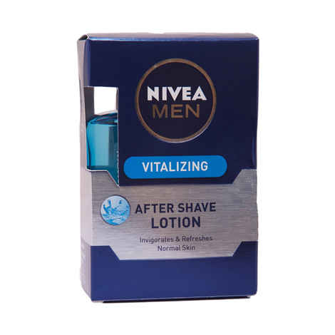 Buy Nivea For Men Vitalising After Shave Lotion (100 ml) OFF Rs. 20 - Purplle