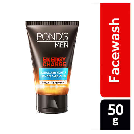 Buy POND'S Men Energy Charge Icy Gel Face Wash (50 g) - Purplle
