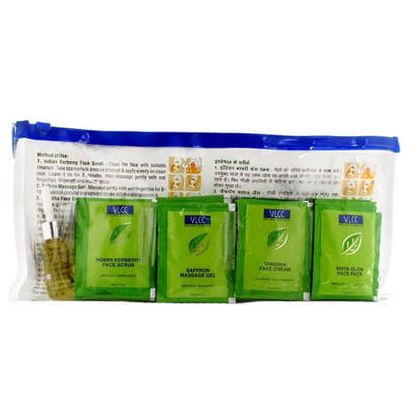 Buy VLCC Instaglow Facial Kit 5+1 - Purplle