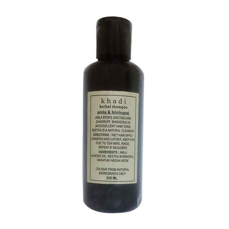 Buy Khadi Amla Bhiringraj Shampoo 210 ml - Purplle