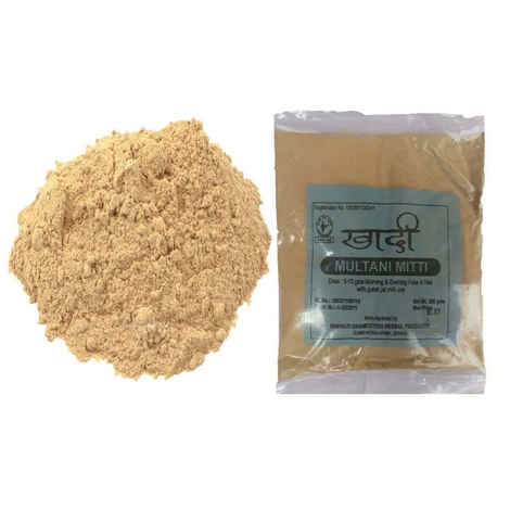 Buy Khadi Multani Mitti 200 g - Purplle