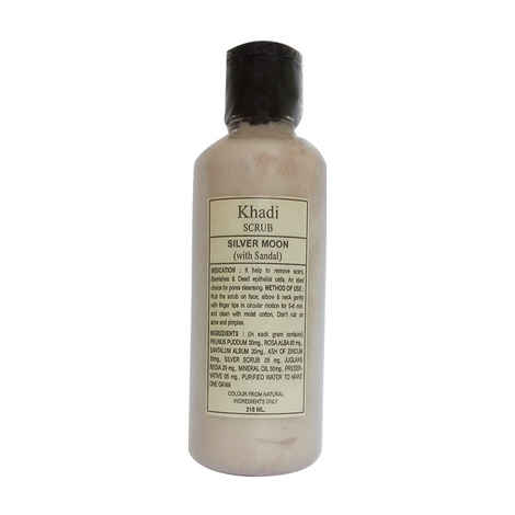 Buy Khadi Silver Moon With Sandal 210 ml - Purplle