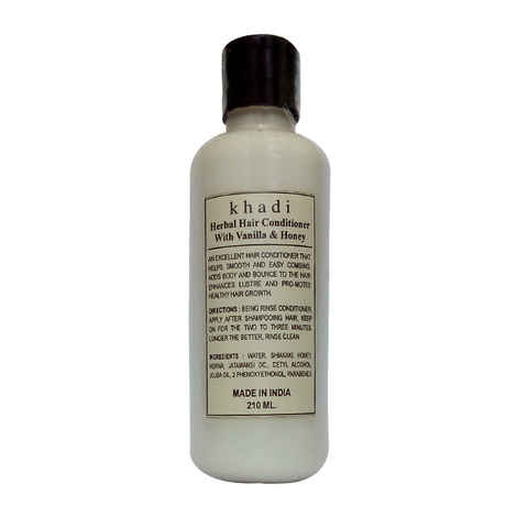 Buy Khadi Vanilla Honey With Herbal Hair Conditioner 210 ml - Purplle