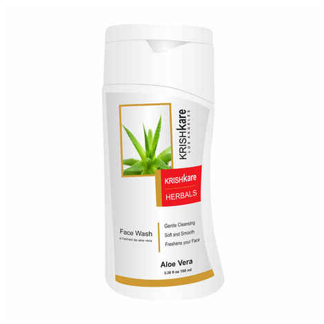 Buy Krishkare Aloe Vera Face Wash (100 ml) - Purplle