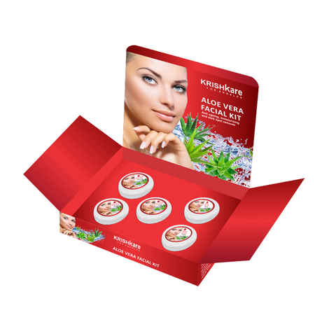 Buy Krishkare Aloe Vera Facial Kit (250 g) - Purplle