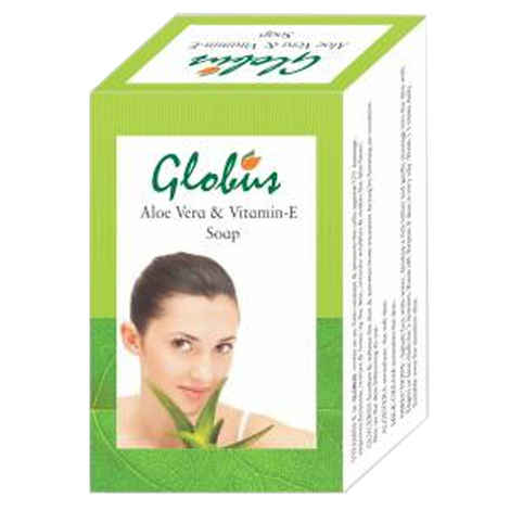 Buy Globus Aloe & Vit E Soap (75 g) - Purplle
