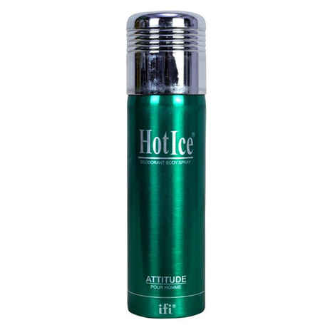 Buy Hot Ice Attitude Deodorant For Men (200 ml) - Purplle
