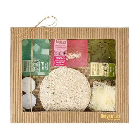 Buy BodyHerbals Ancient Ayurveda Natural Hand Made Soap Set - Purplle