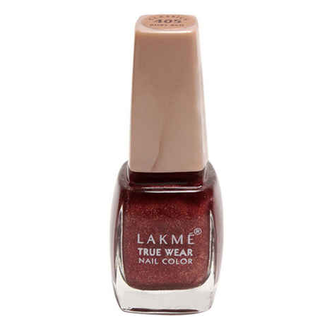 Buy Lakme True Wear Nail Color Ruby Red 405 (9 ml) - Purplle