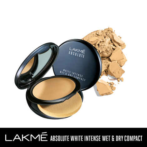 Buy Lakme Showstopper Collection Unreal Dual Cover Pressed Powder Foundation Compact, 01 Classic Ivory, 9g - Purplle