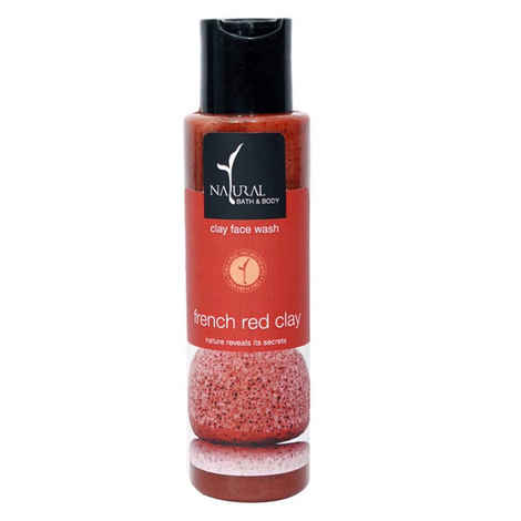 Buy Natural Bath & Body Red Clay Face Wash (100 ml) - Purplle