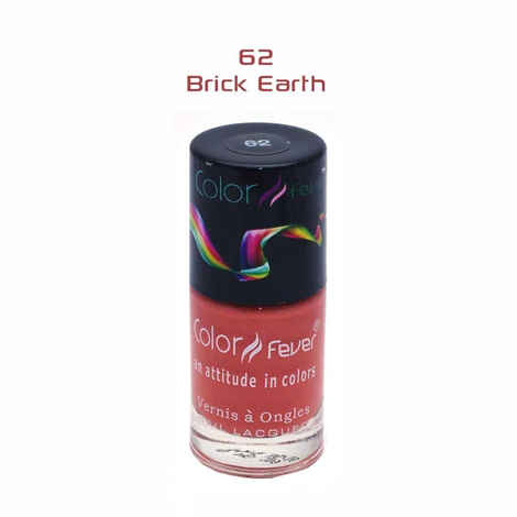 Buy Color Fever Nail Gloss Nude Collection Brick Earth (9 ml) - Purplle