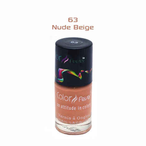 Buy Color Fever Nail Gloss Nude Collection Nude Beige (9 ml) - Purplle
