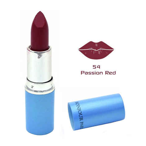 Buy Bonjour Paris Enrich Matt Lipstick Passion Red (4.2 g) - Purplle
