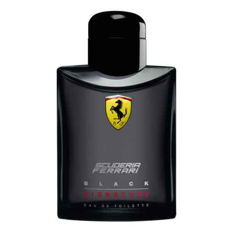Buy Ferrari Scuderia Black Signature EDT For Men (125 ml) - Purplle