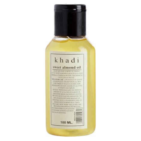 Buy Khadi Sweet Almond Oil 100 ml - Purplle
