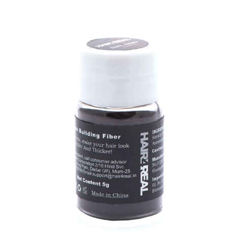 Buy Hair4Real Hair Thickening Fiber Black (5 g x 2) - Purplle