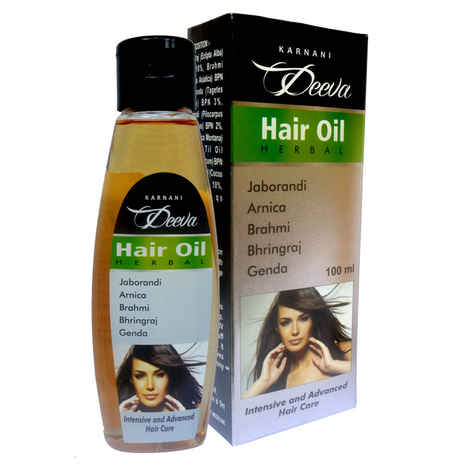 Buy Karnani Deeva Arnica Jaborandi Herbal Hair Oil (100 ml) - Purplle