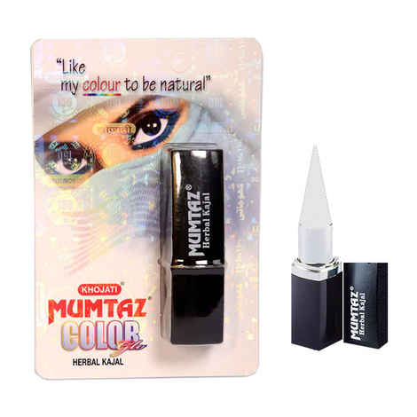 Buy K-Veda Mumtaz Colorglo Herbal Kajal - Pearl White (2 g) - Purplle