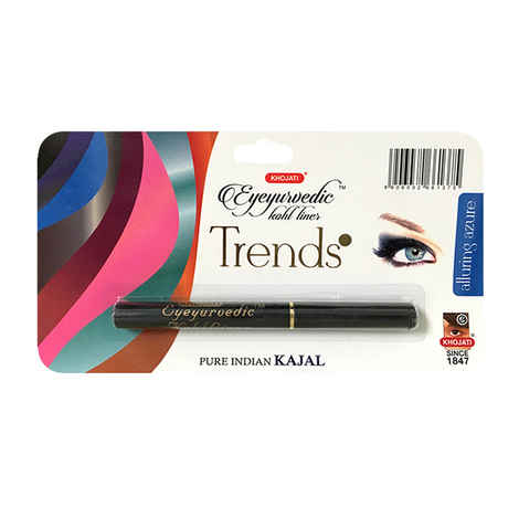 Buy K-Veda Eyeyurvedic Kohl Liner Alluring Azure Pure Indian Kajal (0.25 g) - Purplle