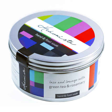 Buy Hedonista Hand & Foot Soak With Green Tea and Rosemary (250 g) - Purplle